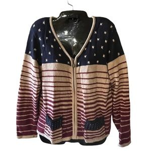 Christopher & Banks Size M Zippered Sweater